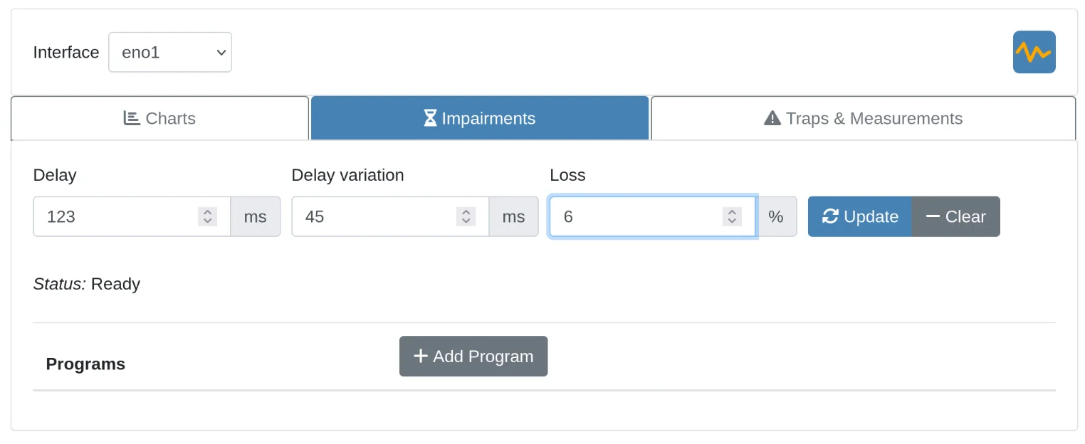 Impairments controls